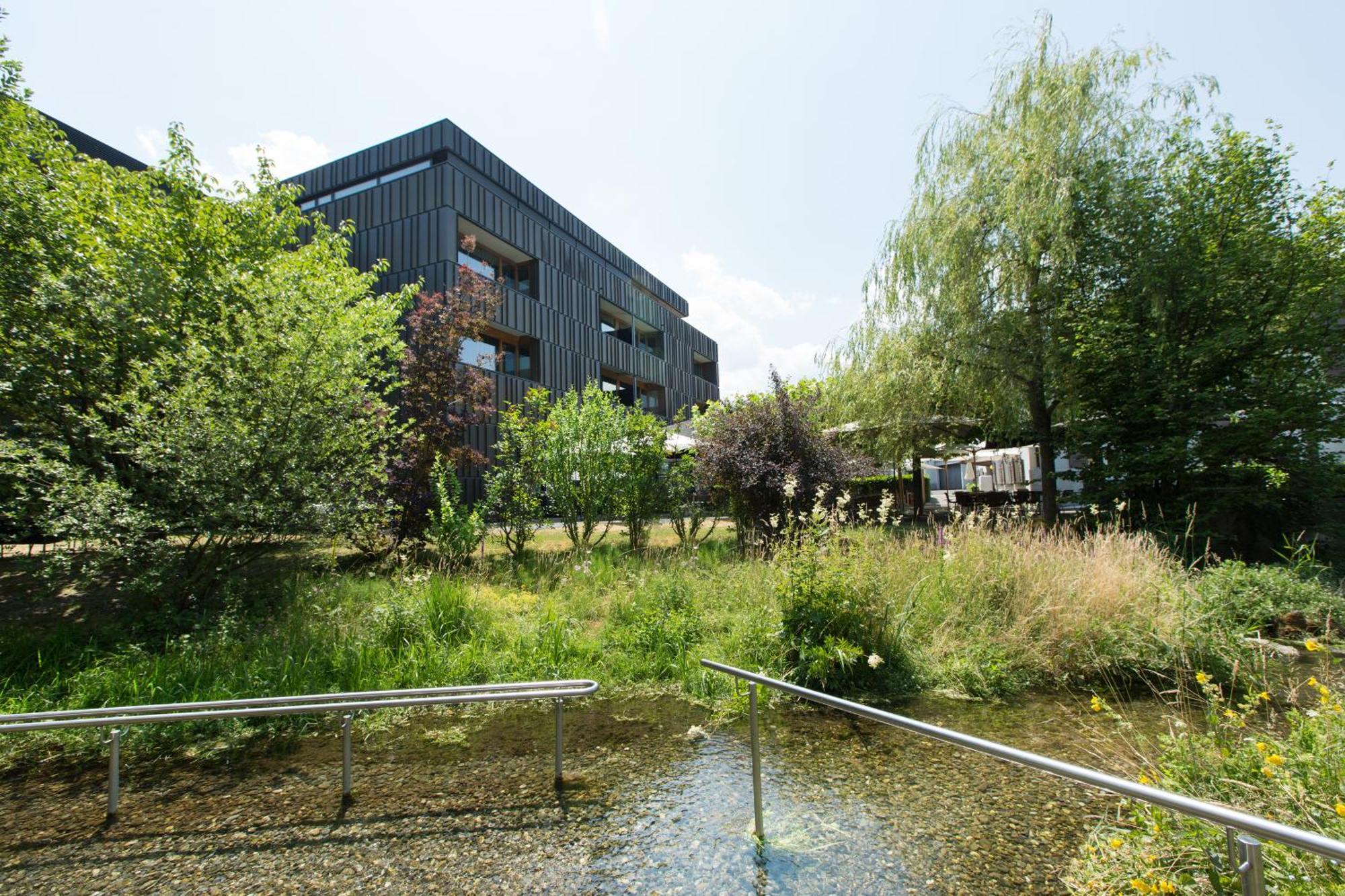 Hotel Am See Hard Bagian luar foto