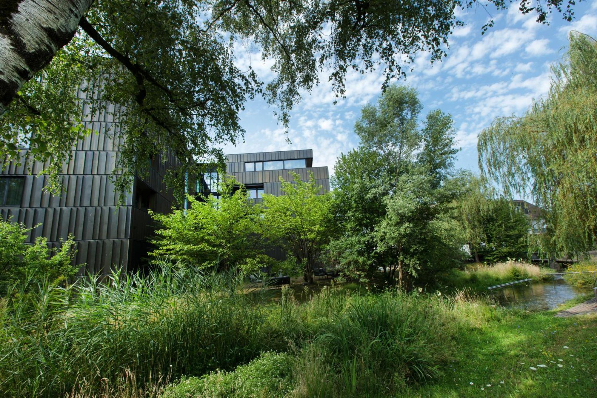 Hotel Am See Hard Bagian luar foto